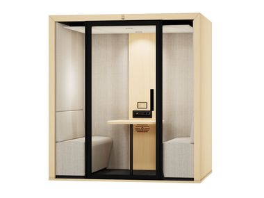 Acoustic meeting cabin QUATTRO Blabla-Cube