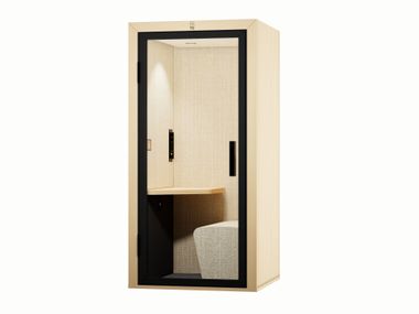 Single acoustic office pod SOLO DESK Blabla-Cube