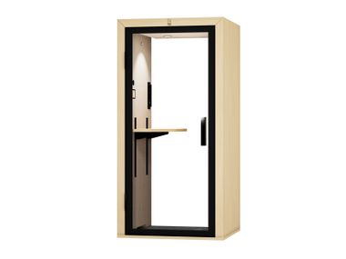 Single acoustic office pod SOLO FLEX Blabla-Cube