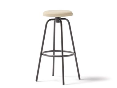 High swivel stool with padded seat BOWLER Blasco&Vila