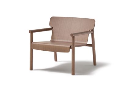 Ash armchair with armrests CODA Blasco&Vila