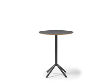 NOMAD Round ash high table By Blasco&Vila | design Pablo Gironés