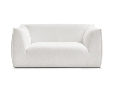 2 seater bouclé fabric sofa GIORGIA Bobochic Paris