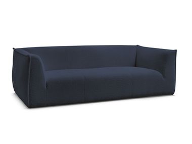3 seater bouclé fabric sofa GIORGIA Bobochic Paris