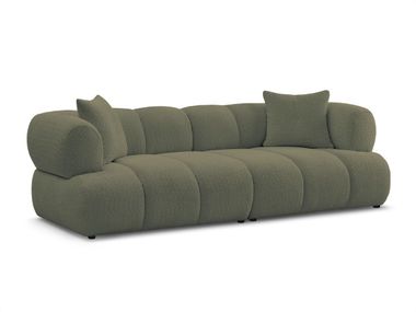 4 seater bouclé fabric sofa PAMIRA Bobochic Paris
