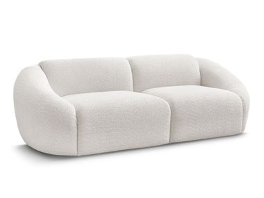 4 seater bouclé fabric sofa TINA Bobochic Paris