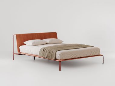 Wooden double bed BEND-E WOOD Bolzan
