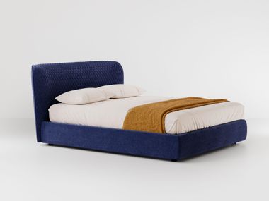 Fabric double bed COROLLE Bolzan