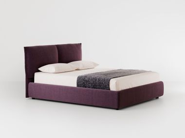 Doppelbett aus Stoff mit Bettkasten EDEN SOFT Bolzan