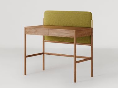 Walnut secretary desk with drawers FLAG Bolzan