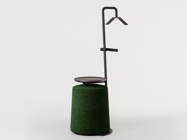 Metal valet stand ZOE