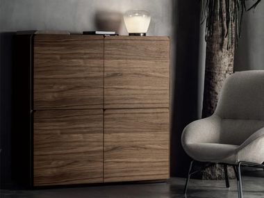 Credenza in legno con ante a battente PICA Bontempi