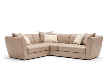 Modulares Ecksofa aus Leder CONCORDE Borzalino