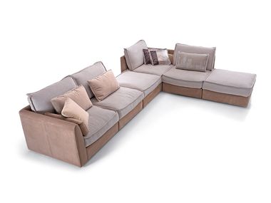 Modulares Ecksofa aus Stoff MOOD Borzalino