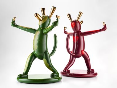 Ceramic sculpture LOVE NOW! Bosa