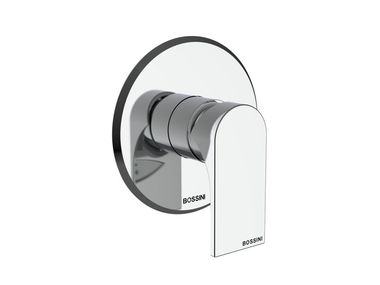 External chromed brass shower mixer APICE/2 1 WAY Bossini