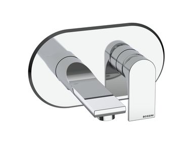 Wall-mounted chromed brass washbasin mixer APICE/2 Bossini