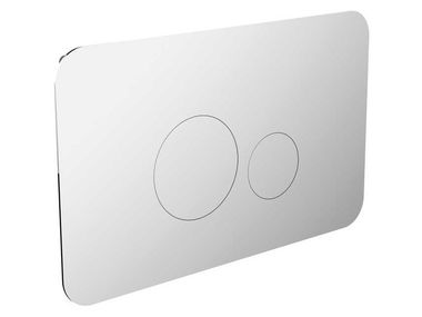 Placca di comando per wc in acciaio inox TONDO LINE V50012 Bossini