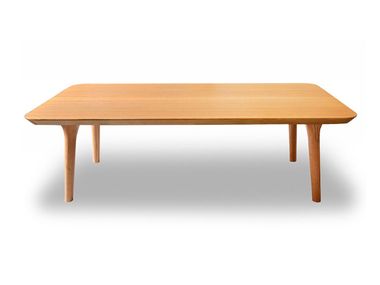 Mesa de centro retangular de madeira BALI Botaca