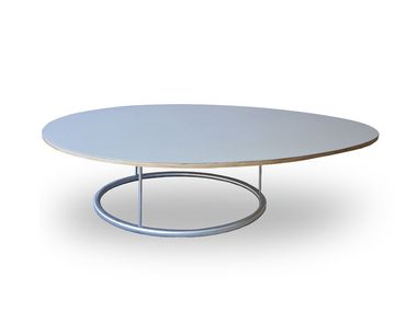 Mesa de centro baixa oval LINOL Botaca