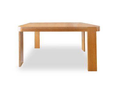 Rectangular wooden table SEMENTES Botaca