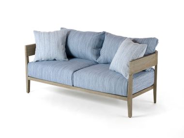 Divano da giardino con struttura in teak FEELING Braid