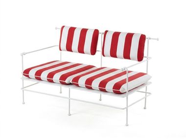 Divano da giardino in tessuto LIBERTY Braid