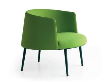 Branca Lisboa, CONIC Sedia in tessuto con braccioli