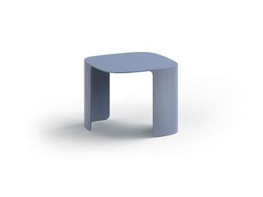 Mesa de apoio quadrada de alumínio COMOS Brunner