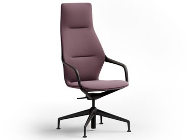 Swivel high-back height-adjustable executive chair RAY Brunner