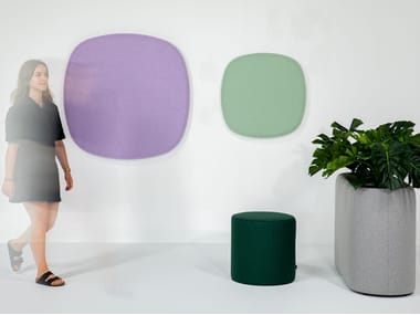 BuzziSpace, BuzziPebl One Pannello acustico in tessuto