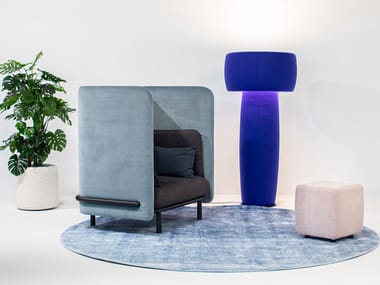 BuzziSpace, BuzziShroom Lampada da terra acustica in tessuto