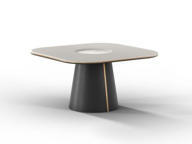 Square wooden coffee table FIUME ByKepi