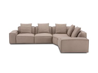 Modulares Sofa aus Leder HYGGE CAMPO DE' FIORI