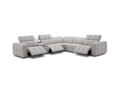Modulares verstellbares Sofa aus Stoff mit Elektroantrieb TRESS CAMPO DE' FIORI