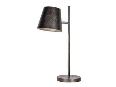 Lampada da tavolo orientabile in acciaio CARBIDE