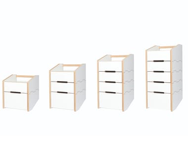 Tojo Möbel, CARGO Cassettiera componibile in MDF