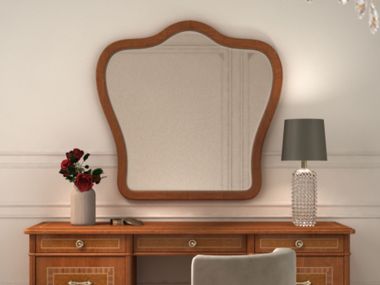 Specchio in legno con cornice da parete PRESTIGE 2 CASA +39