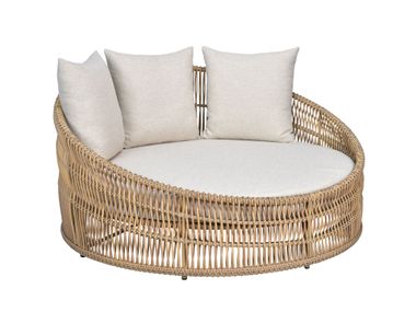 Letto da giardino rotondo in alluminio ARUBA CBdesign