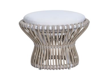 Sgabello da giardino basso in corda CAPRICCIO CBdesign