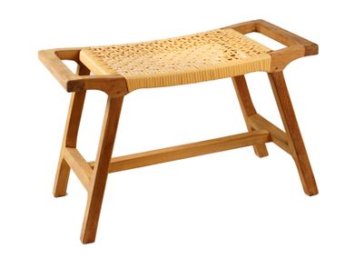 Low Vienna straw garden stool ZOCO CBdesign