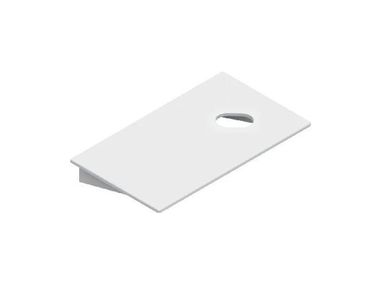 Ceramic washbasin countertop CERAMIC TOP 60x35 CERAMICA CATALANO