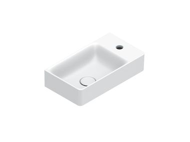 Rectangular handrinse basin ELICE 45x25 CERAMICA CATALANO