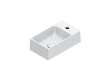 Rectangular handrinse basin PREMIUM 40x23 CERAMICA CATALANO