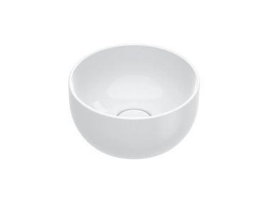 Countertop round single washbasin SFERA Ø28 H13 CERAMICA CATALANO