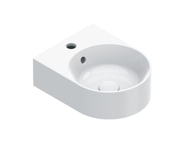 Countertop round washbasin ZERO 30x38 CERAMICA CATALANO