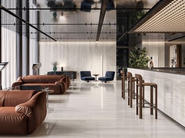 Porcelain stoneware wall/floor tiles ASTRAL WHITE CERAMICA SANT'AGOSTINO