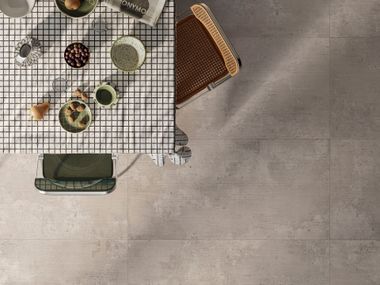 Porcelain stoneware wall/floor tiles with concrete effect GLOW CONCRETE CERAMICA SANT'AGOSTINO
