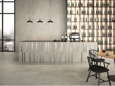 CERAMICHE KEOPE, MOOV UP CONCRETE Pavimento/rivestimento in gres porcellanato effetto cemento