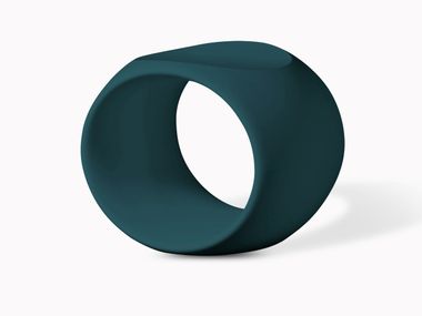 Low polyethylene garden stool CERO Serralunga